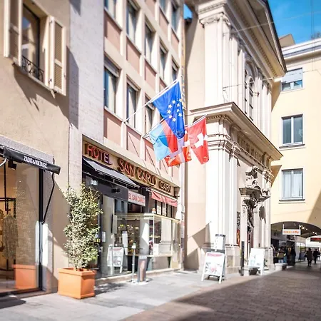 Hotel San Carlo Guest house Lugano